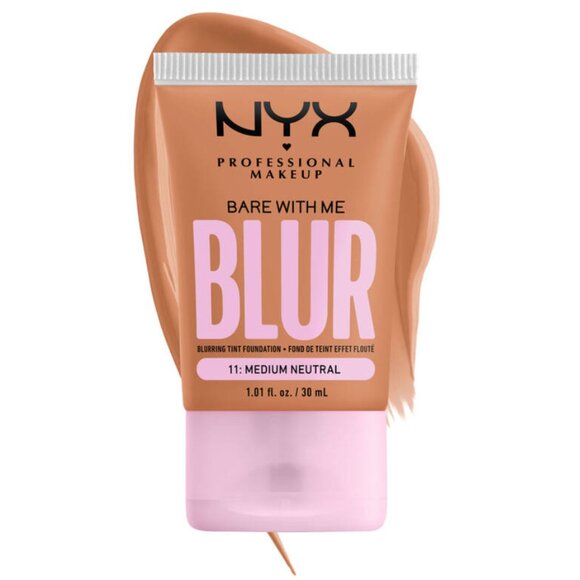 NYX Bare With Me Blur Tint Foundation | 11 Medium Neutral | NEW MAKEUP - Picture 1 of 3